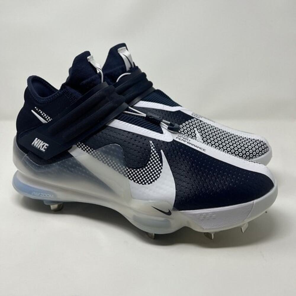 Nike Force Zoom Trout 7 Baseball Cleats Navy White Mens Size 13 DC9904-404